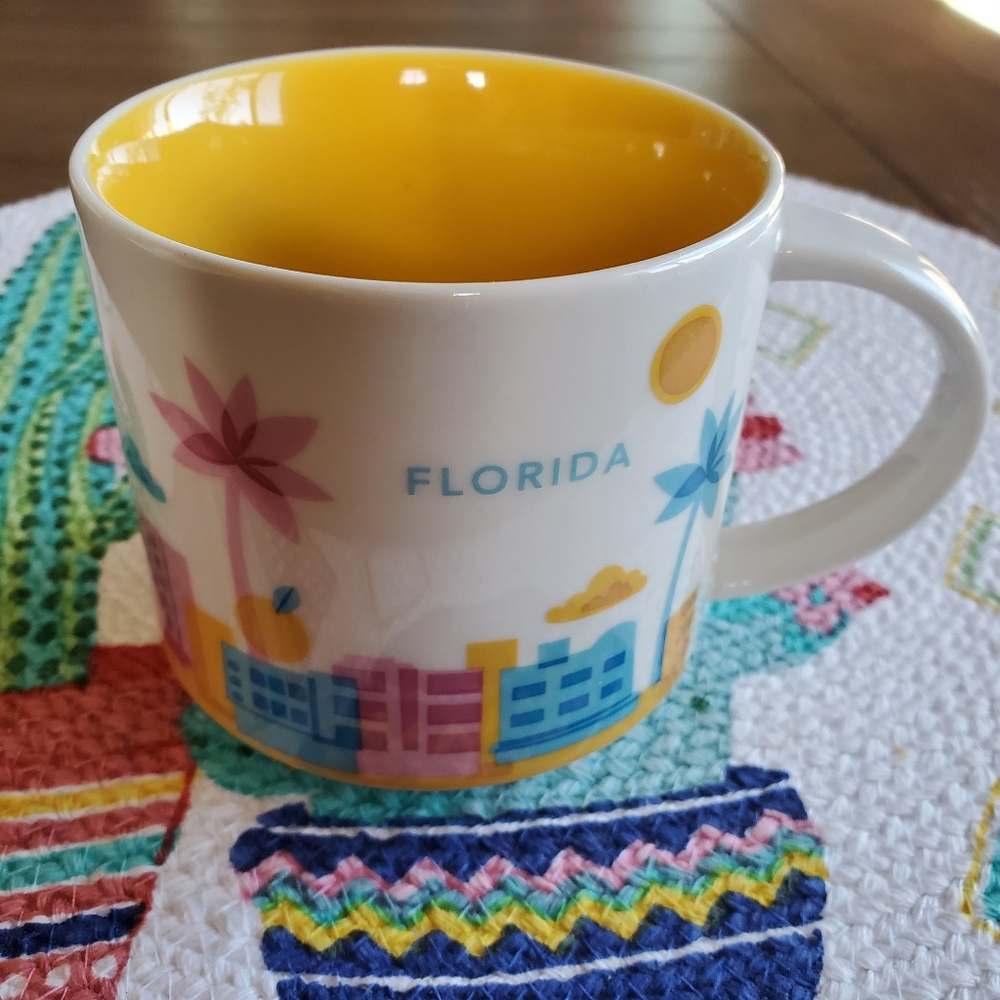 Starbucks FLORIDA You Are Here Coffee Mug